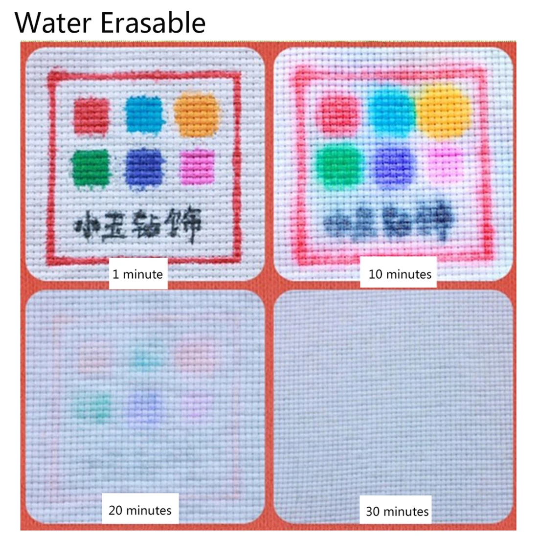 

1/6pcs Disappearing Ink Fabric Marker Pen Vanishing Air Erasable Pen Water Erasable Pen for Sewing Leather Garment Craft Tool