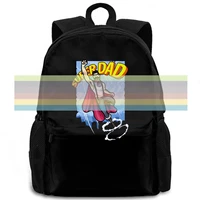 superdad to the rescue blue hipster women men backpack laptop travel school adult student