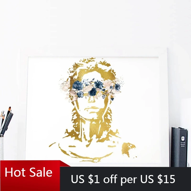 Женский художественный холст художественная картина студенческий подарок