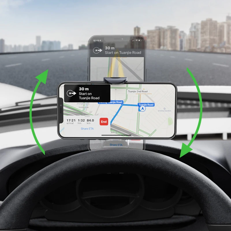 

Car Phone Holder For Rearview Mirror Dashboard Car Sun Visor Bracket For Audi A3 8v BMW Vehicle Cell Phone Cradle Support Stand