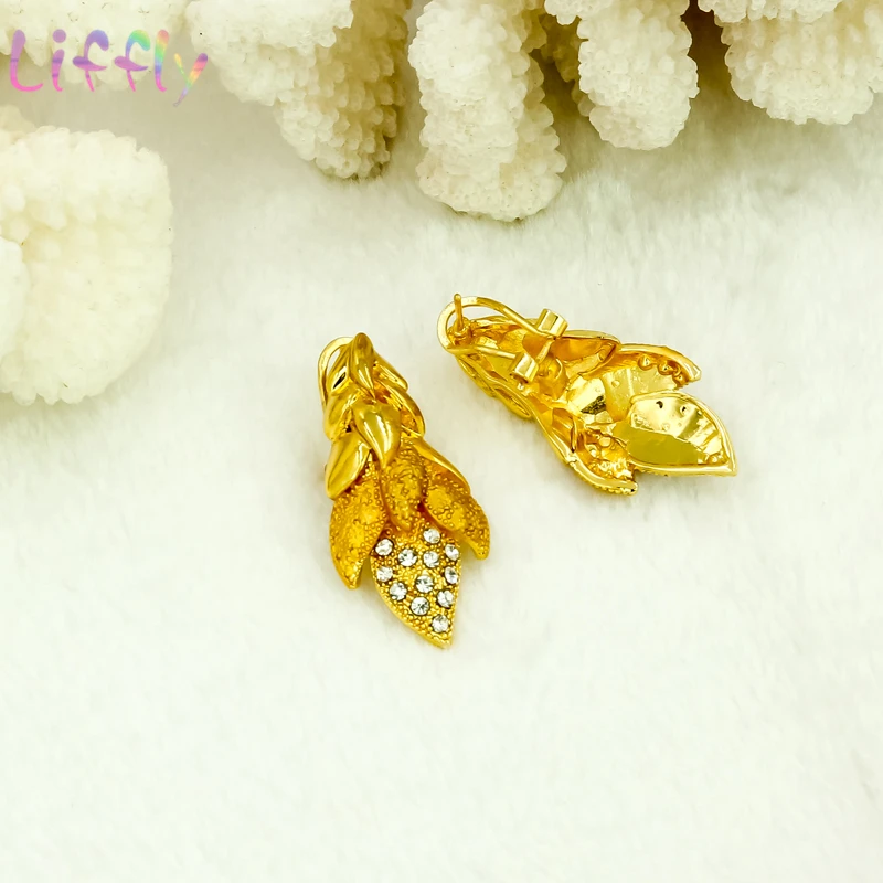 Ювелирные изделия из кристаллов в африканском стиле Модные наборы Дубая женские