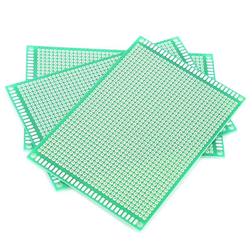 

5pcs/lot Universal PCB Board 8x12cm Double Side Prototype PCB 8*12cm Printed Circuit Board 80x120mm For Arduino Soldering Board
