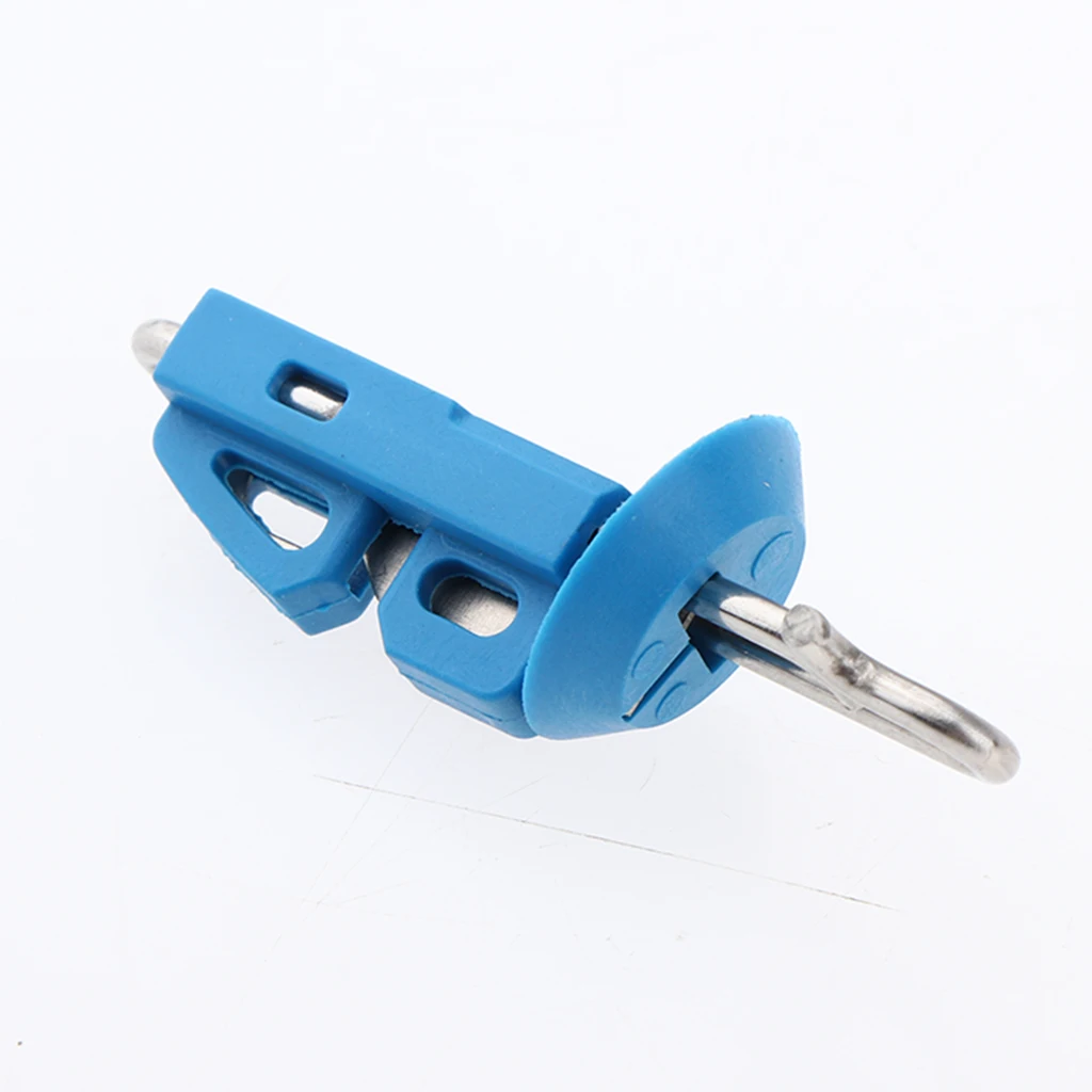 

5pcs Fishing Bait Clip Fishing Accessories Strong Nice Swivels Lock Snaps