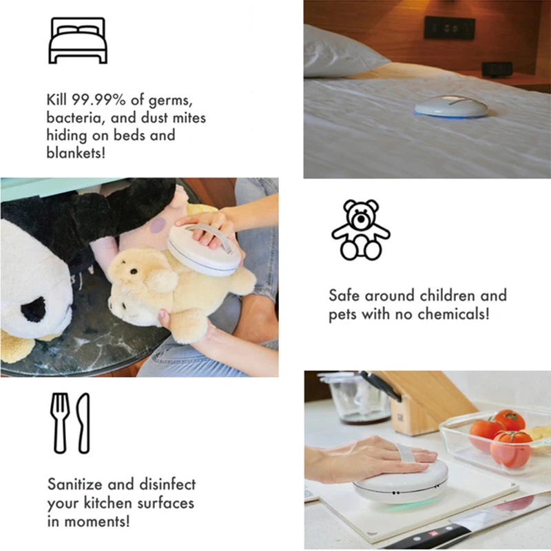 [Дорожный компаньон] умный беспроводной портативный робот уничтожитель бактерий