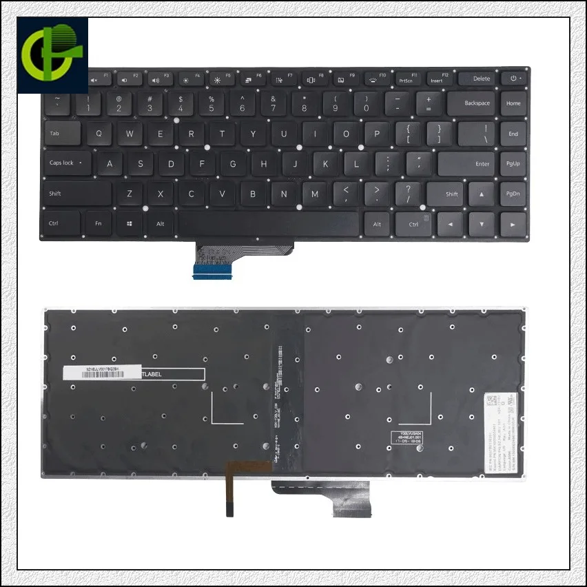 Новая английская клавиатура с подсветкой для Xiaomi Mi notebook Pro 15 6 дюймов air laptop 9Z.NEJBV.101