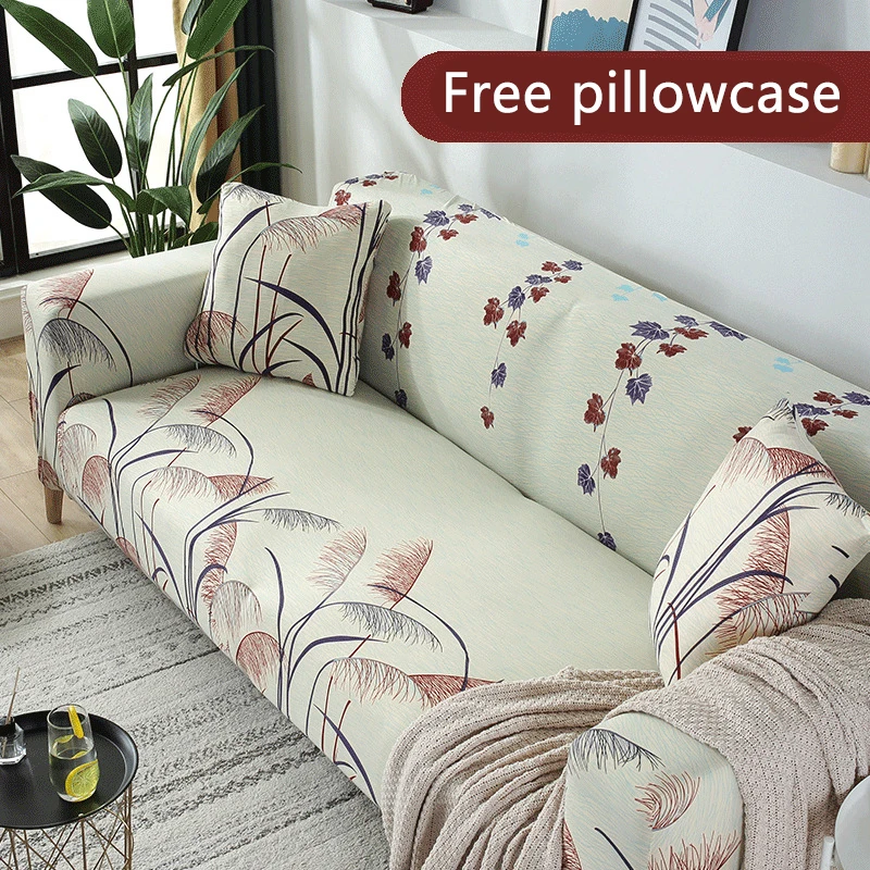 Одноцветные чехлы для диванов гостиной нужно купить 2 шт. в форме L секционные