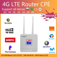 4g sim card wifi router cat4 150mbps wireless cpe router lte fdd tdd unlock router with external antennas wanlan