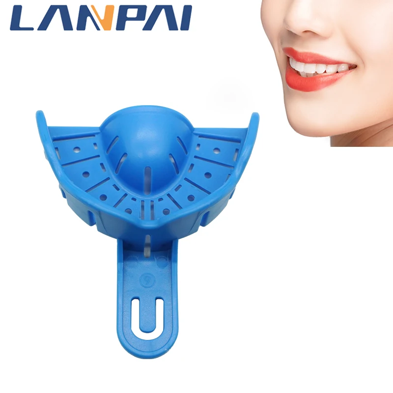 10 шт./компл. S/M/L/детали пластиковые поддоны для оттиска держатель зубов