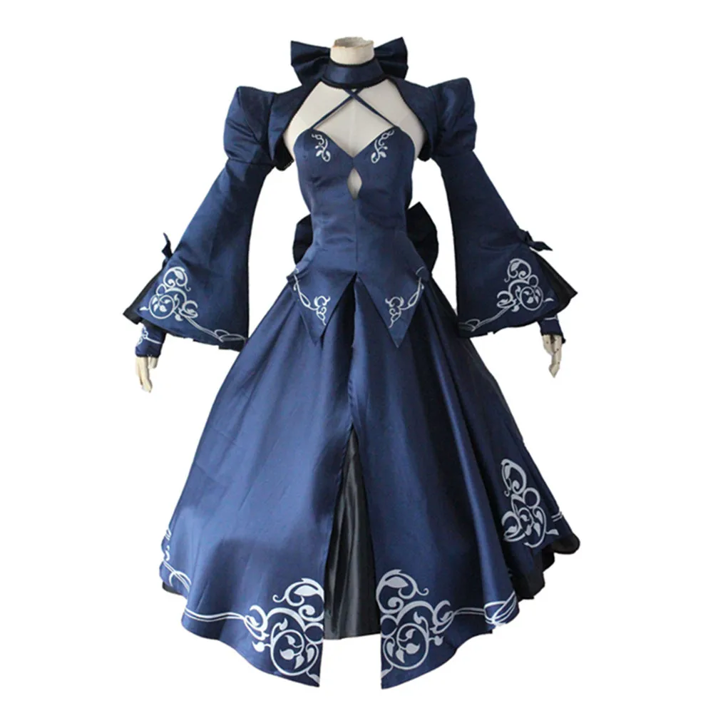 Alter Saber Cosplay Fate Stay Night Costume Anime UBW Arturia Women Zero |