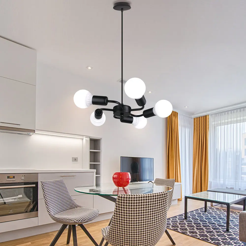 

nordic led iron led crystal kitchen dining bar lustre suspension nordic lamp retro lamp modern chandelier livingroom bedroom