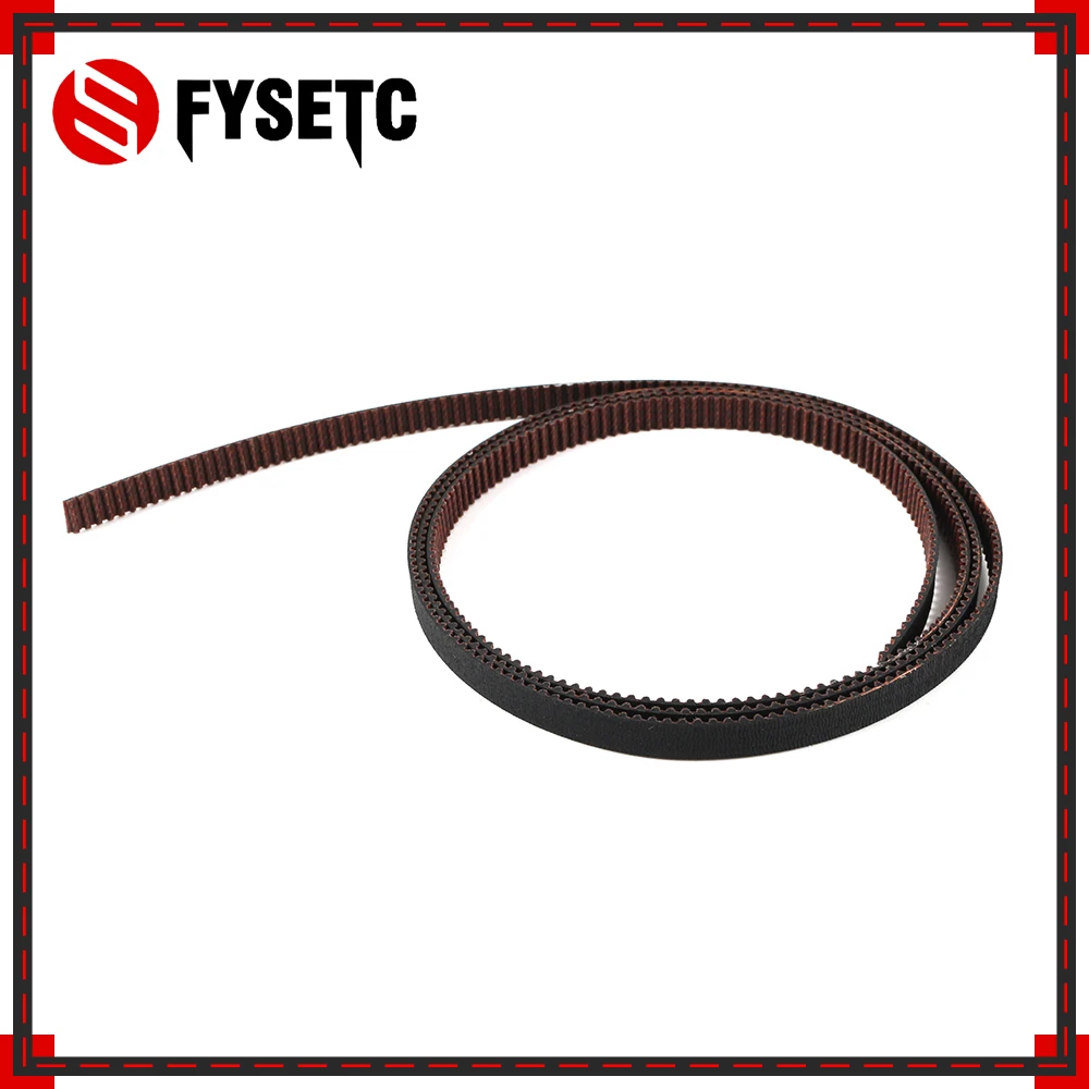 GATES LL 2GT 6RF 3D принтеры на поясе из стекловолокна резиновые GT2 зубчатый ремень 6