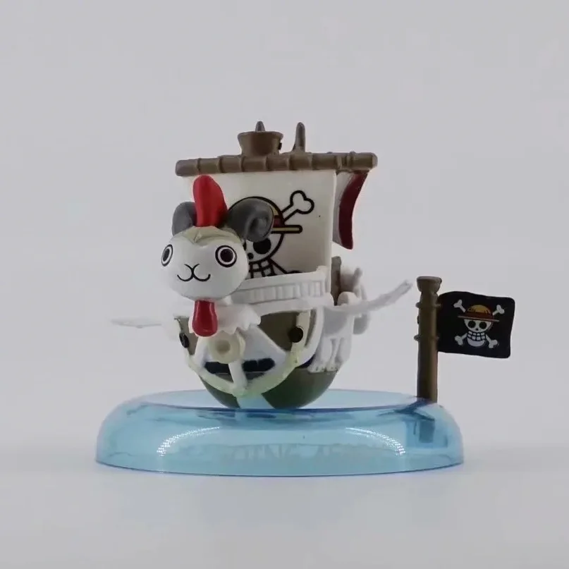 6 шт. Аниме One Piece пиратский корабль тысяча солнечного го Веселая белая борода