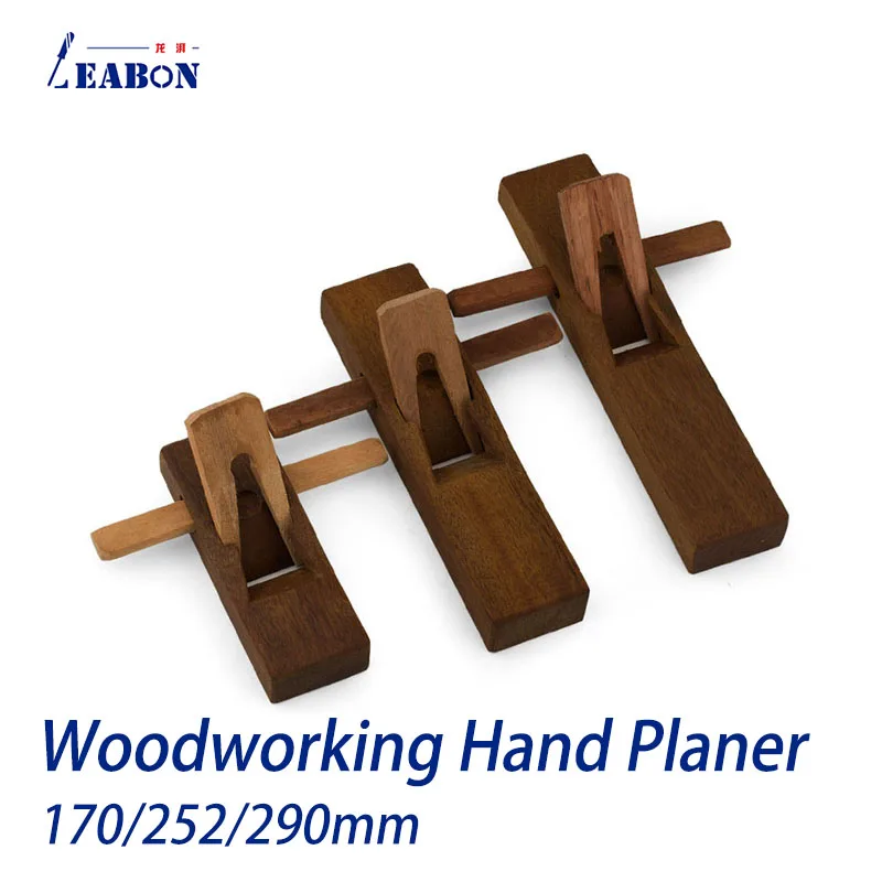 

Woodworking Hand Planers with Handle Woodcraft Flat Plane DIY Edge Trimming Cutter 170mm 252mm 290mm
