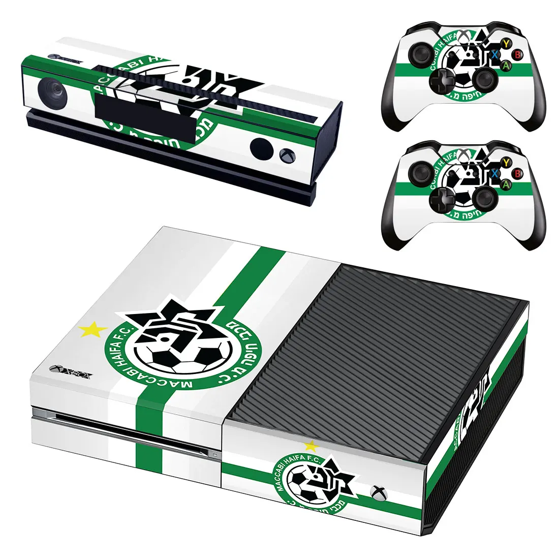 Стикер для кожи в виде футбольного мяча наклейка консоли Xbox One и контроллеров Slim S