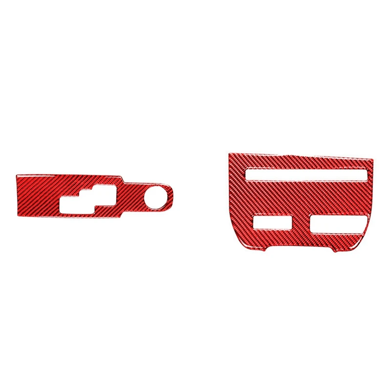 

Transmission Console Panel Sticker Gear Shift Frame Cover Trim With CD Player Console Panel Switch Sticker
