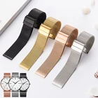 Ремешок Миланская петля для часов Daniel Wellington, металлический браслет из нержавеющей стали для DW Watch 1213141622 мм, 17181920 мм