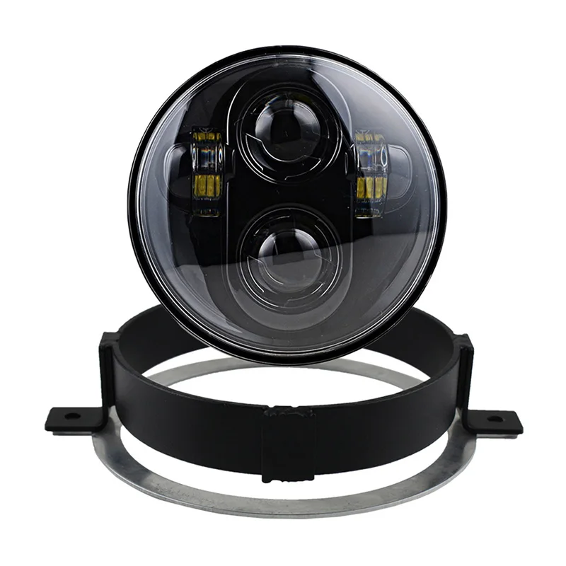 

5 комплектов светодиодных фар 3/4 дюйма для Honda VTX с кронштейном и оборудованием — Plug and Play (Generation III) — 2002-2008 VTX 1800 VTX 1300