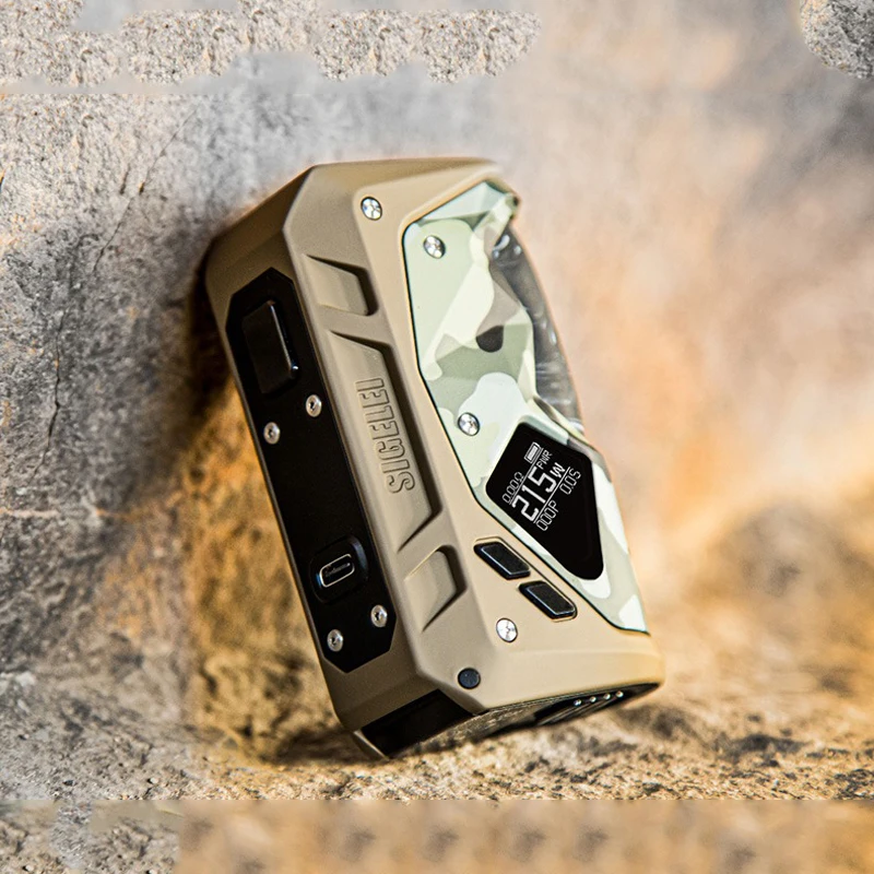Оригинал Rincoe Manto pro 228 Вт мод электронная сигарета Vape TC/VW/Bypass питание от 18650 батарей