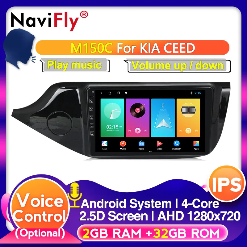 4G LTE IPS DSP Автомобильный GPS-навигатор для Kia ceed 2012 2013 2014 2015 2016 мультимедийный
