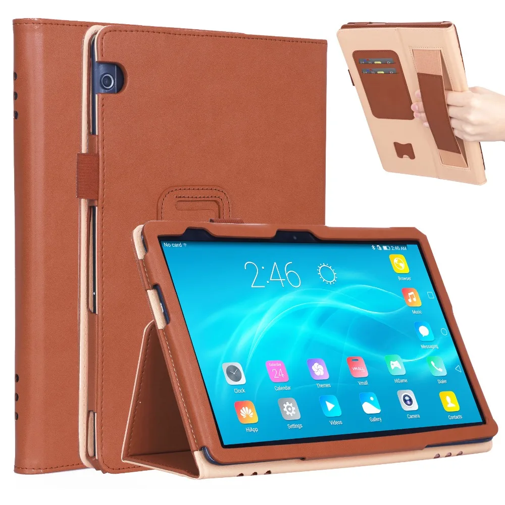 Чехол для Huawei MediaPad T5 10 AGS2 W09/L09/L03/W19 1 дюйма чехол планшета искусственная кожа