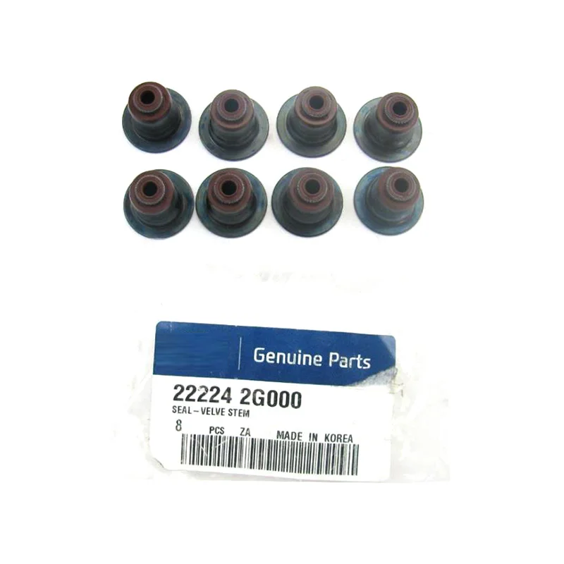 

Baificar Brand New Genuine 8pcs Engine Valve Stem Seal OEM 22224-2G000 For Hyundai Santa Fe 2.4 KIA Optima 2006-2017