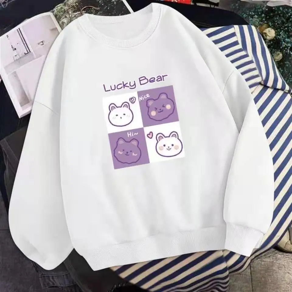 

M-4XL Lose Weight Hoodies Women Printed Bottle Cat Hoody Top Y2K aesthetics oversize 90s Female Gothic Sweatshirts Couples Man