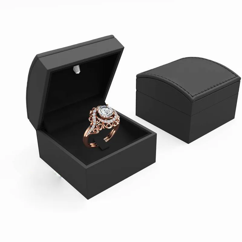 Преувеличенные ретро кольца с розами золотого цвета очаровательные циркониевые