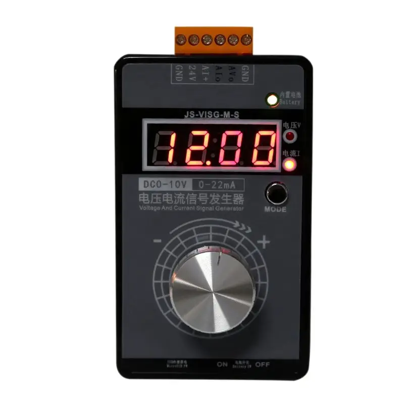 High Precision Handheld Portable 0-10V 0-22mA Signal Generator Adjustable Current Voltage Analog Simulator With LED Display | Автомобили и