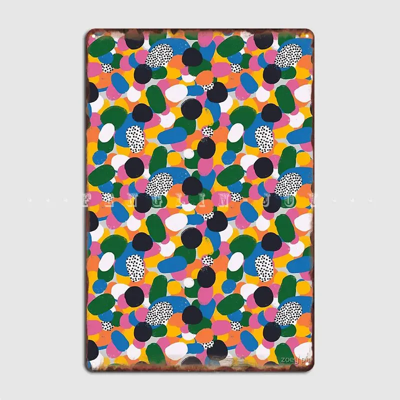 

Абстрактный Радужный металлический знак, постер на заказ, клувечерние, домашний жестяной знак, постер