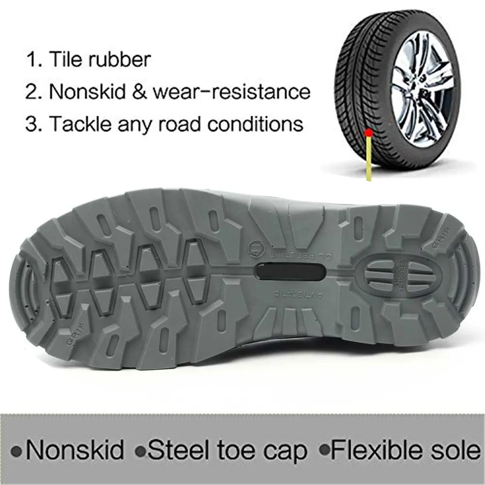 SUADEEX безопасная обувь для выживания со стальным носком кроссовки из стали