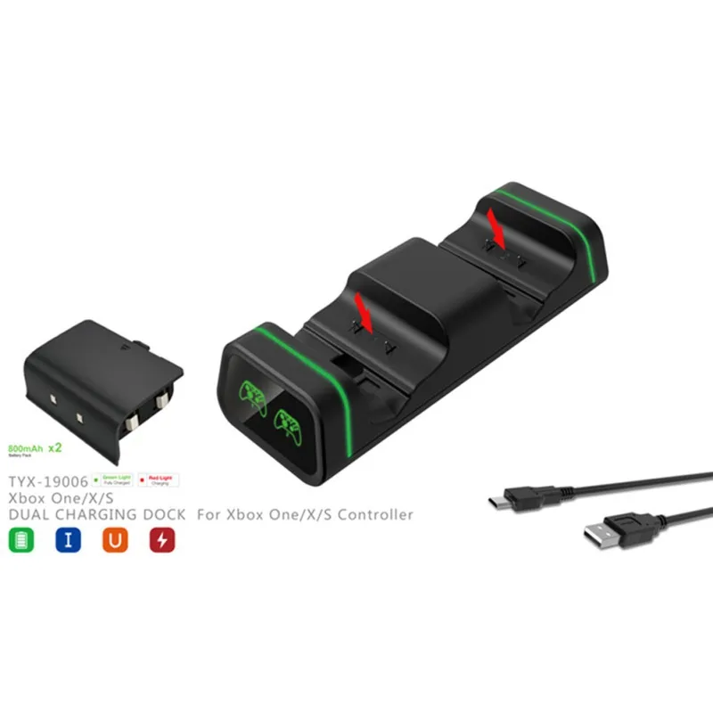 Двойной слот игровой контроллер зарядная станция Док-станция зарядное