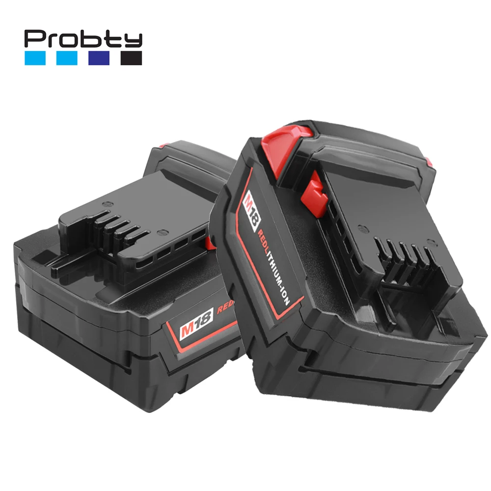 

6000mAh 18V Power Tool Battery for Milwaukee M18 48-11-1815 48-11-1850 2604-22 2604-20 2708-22 2607-22 48-11-1828