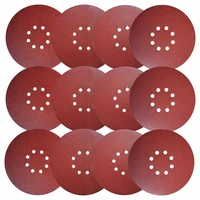 20 pcs 9 inch 8 hole hook and loop sanding discs sander paper for drywall sander 4 pcs each of 60 80 120 150 240 grits