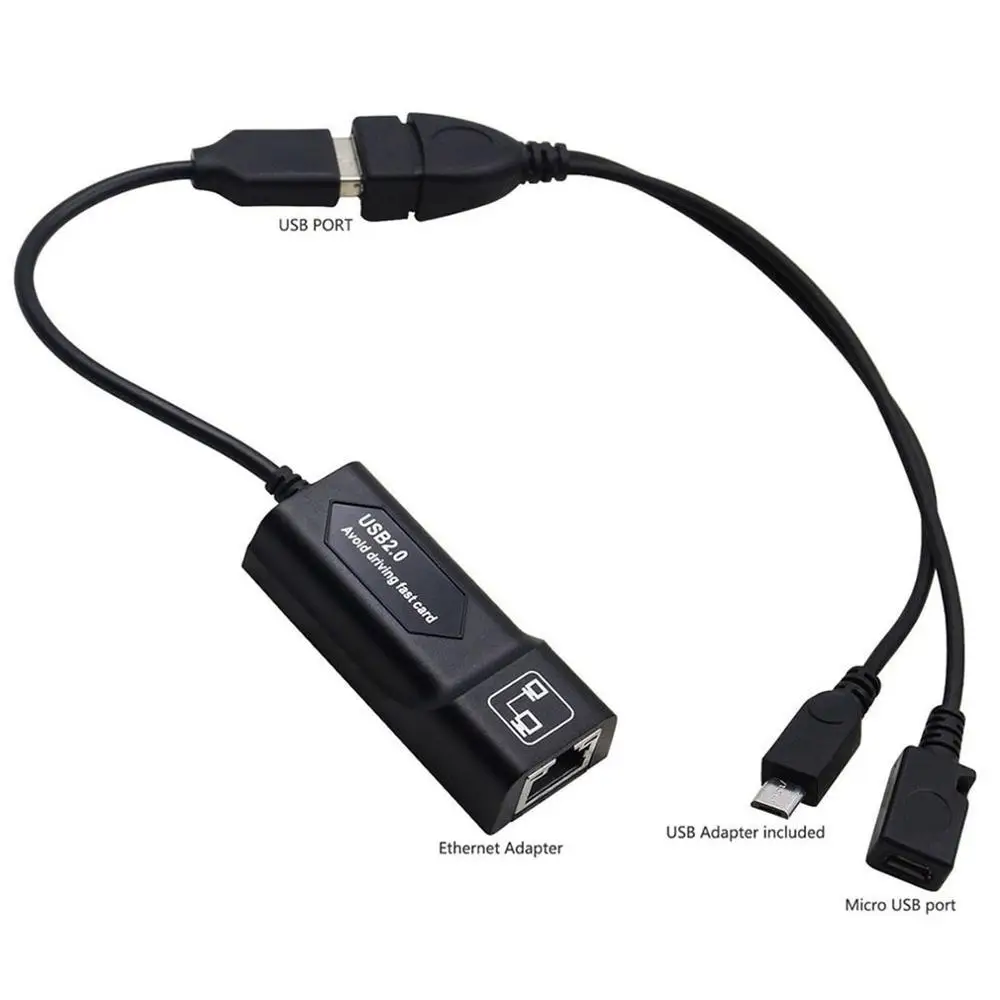 Адаптер локальной сети USB 2 0 сетевая карта к RJ45 LAN для Win7/Win8/Win10 Macbook Xiaomi Mi ПК