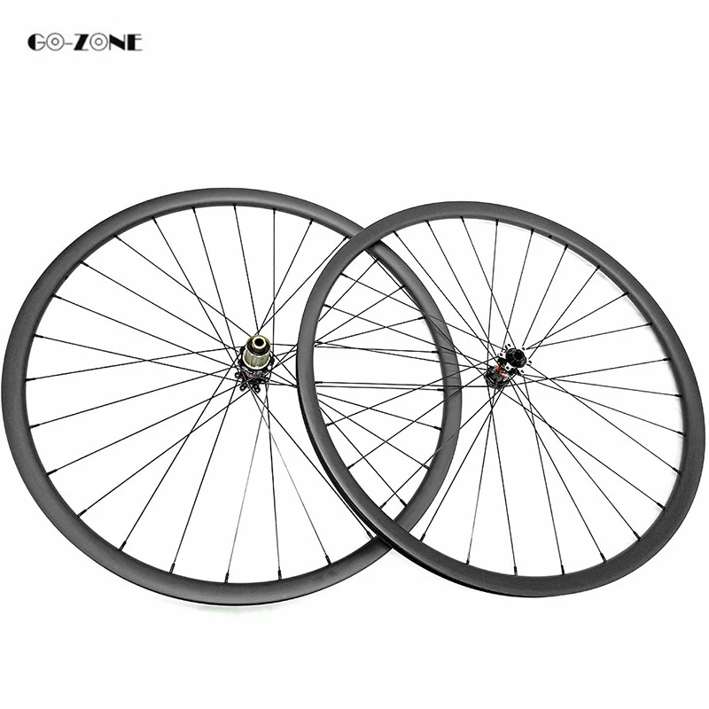 

29er carbon wheel asymmetric xc 30x22mm tubeless disc mountain bike wheels novatec D411SB D412SB 100X15 142X12 mtb wheelset