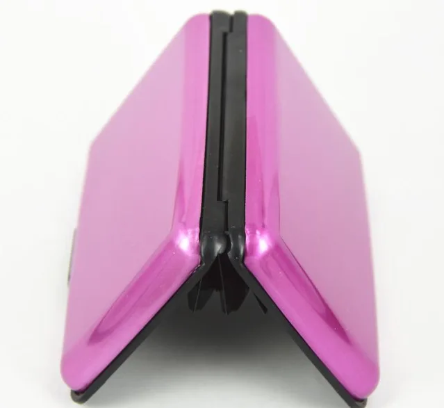 

1 PCS Metal Business Credit Card ID Card Holder Wallet Box Mini Antimagnetic Waterproof Aluminum Card Holder Holiday Gift