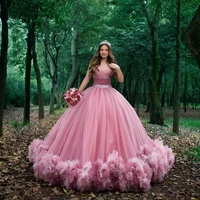 sweet 16 pink quinceanera dresses off shoulder ruched ball gown sweet 15 dress prom gowns vestido de 15 anos quinceanera