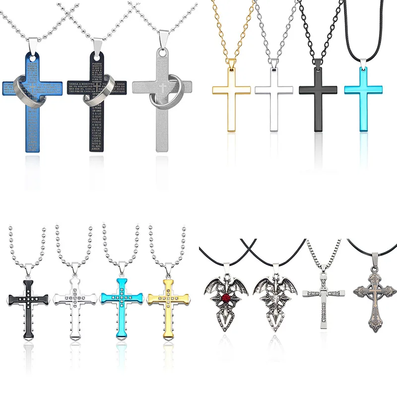 Модные трендовые 17 видов стилей золотого серебряного цвета из титановой стали