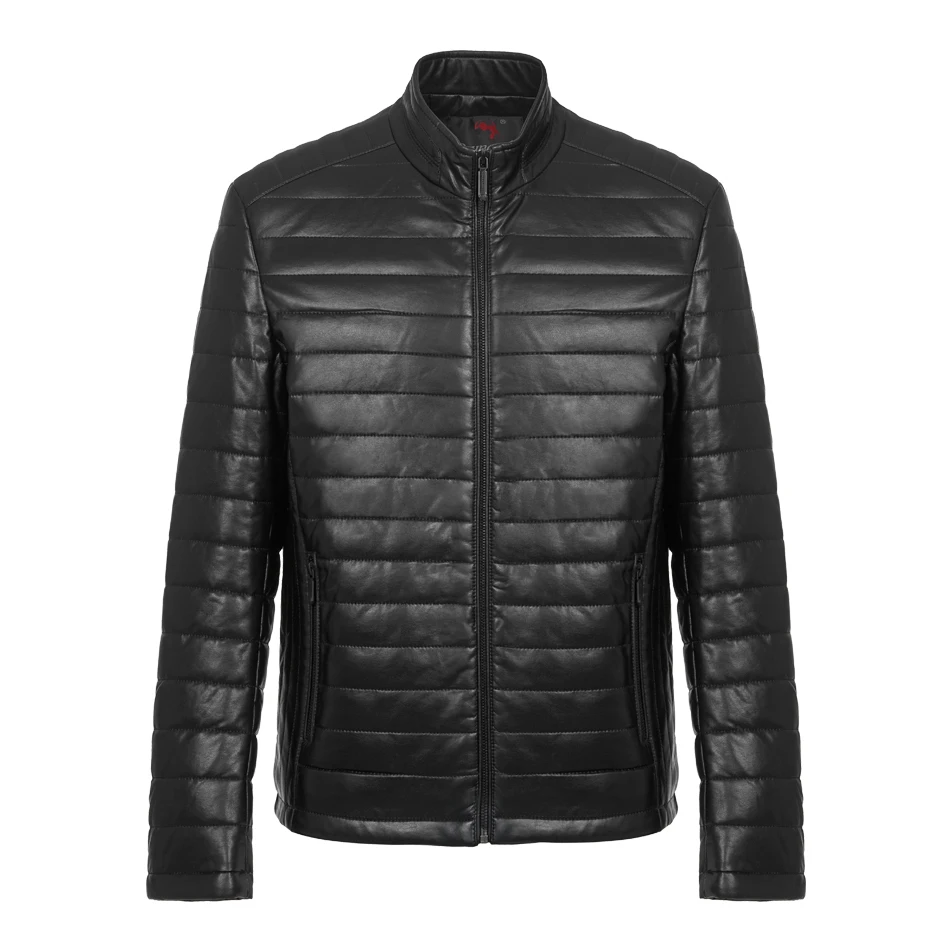 Новая мужская одежда модная кожаная куртка Мужское пальто Толстая Теплая