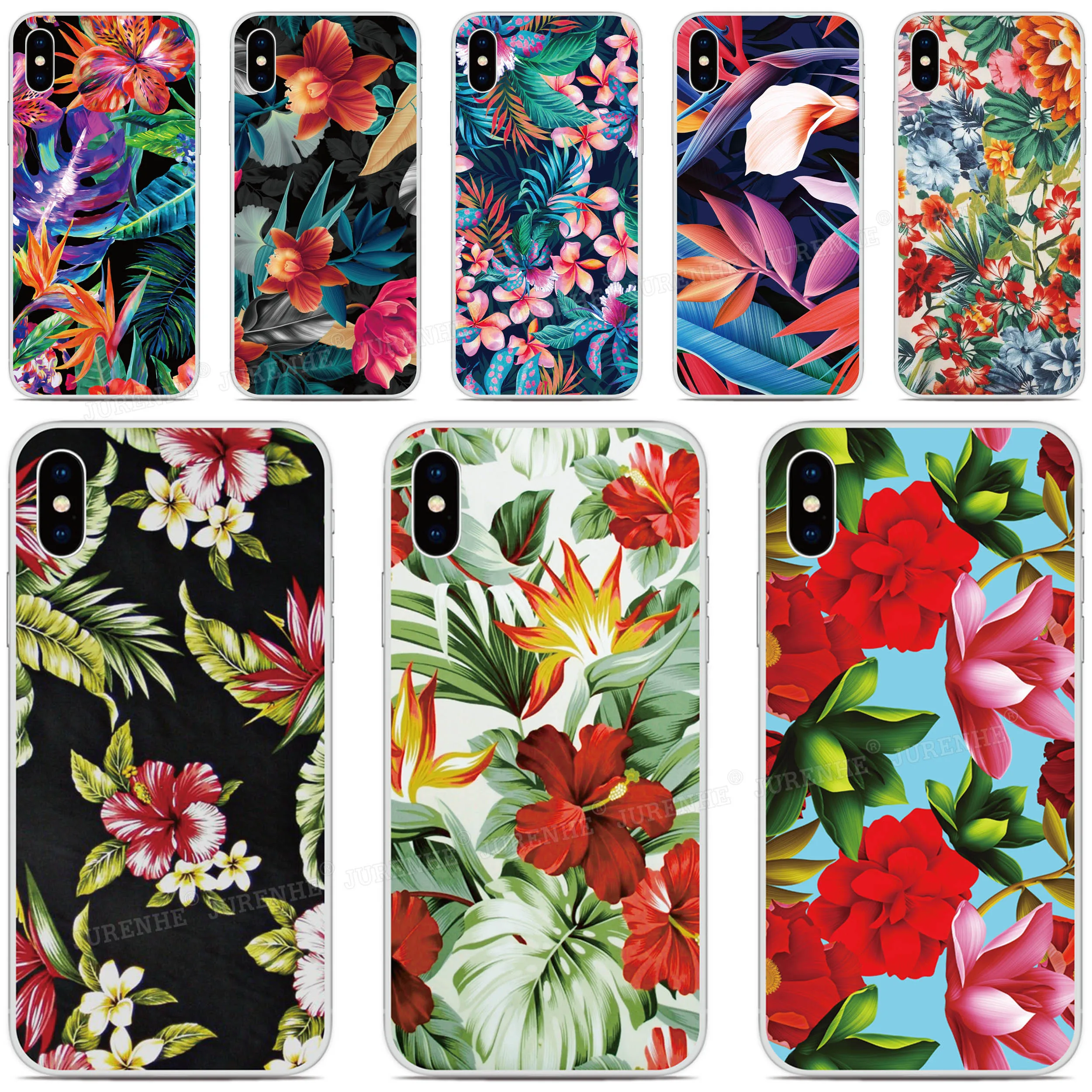 

Exotic Flower Floral Phone Case For UMIDIGI Bison GT A7S A3X A3S A3 A5 S3 A7 S5 A9 Pro F2 F1 Play Power 3 X One TPU Soft Cover