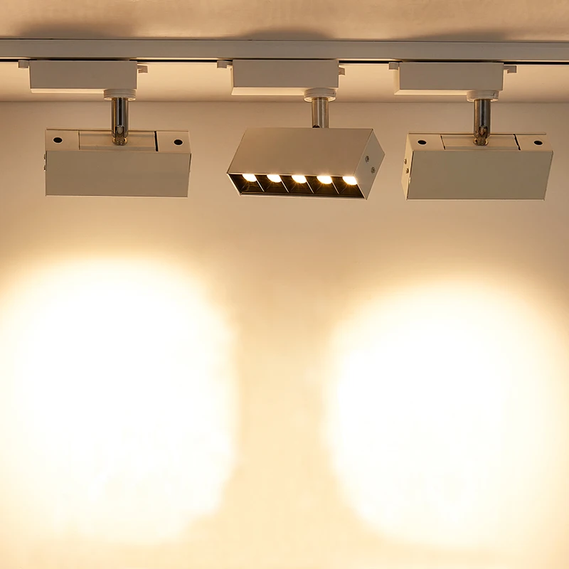 Фото Светодиодный Трековый светильник Высококачественная алюминиевая лампа 10/20/30 Вт