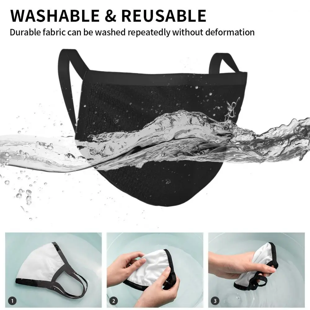 Little Atom Non-Disposable Mouth Face Mask Science Chemistry Chemical Anti Haze Protection Respirator Muffle | Аксессуары для