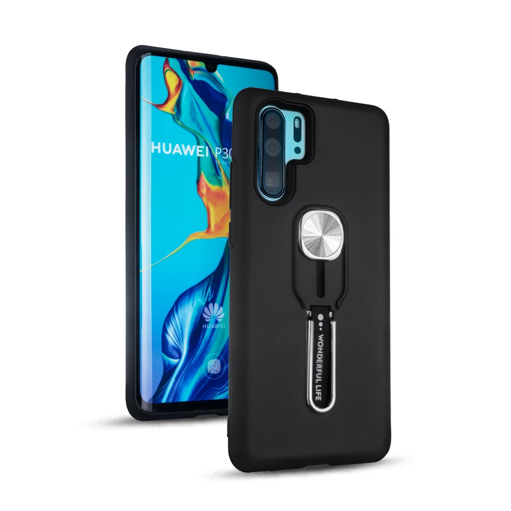 Чехол для телефона HuaWei P30 Pro Lite Магнитный чехол бампер с кольцом на палец PSmartZ Mate20