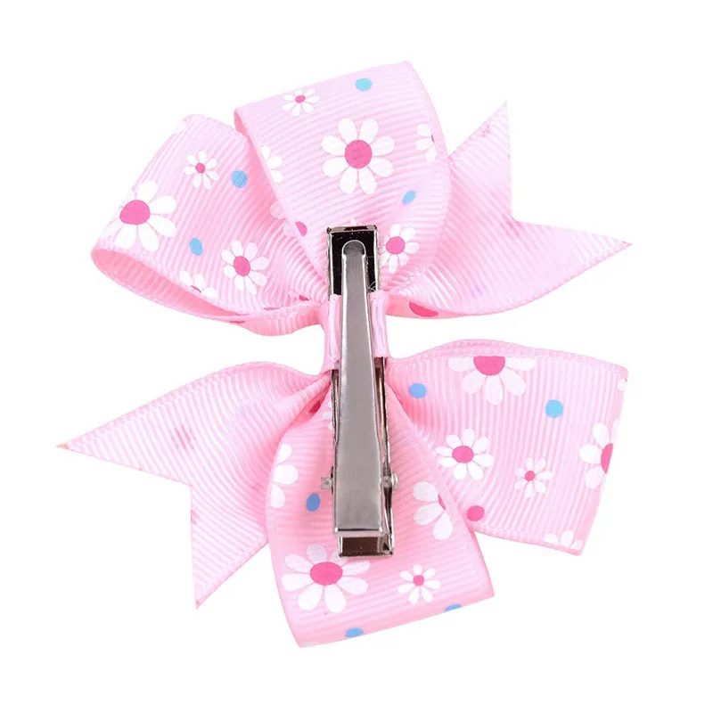 Bnwige quality Grosgrain Ribbon Girl Bow Elastic Hair Tie Clip Band DIY Accessories Best Gift For Kids 2019 | Детская одежда и