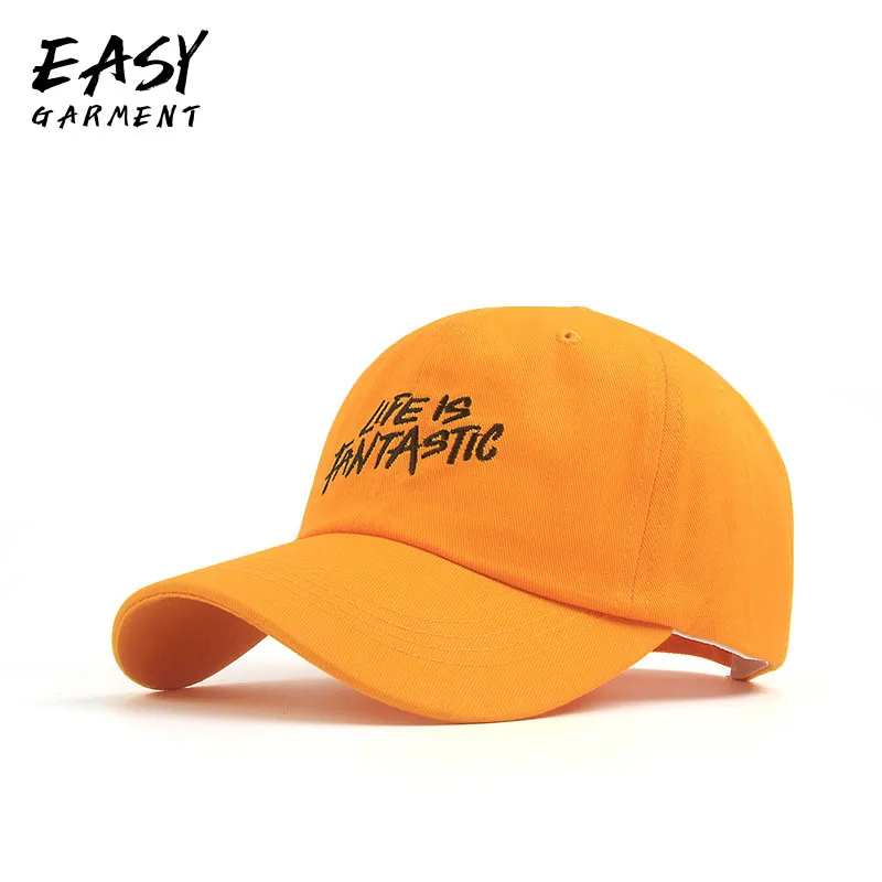 Бейсболка регулируемая спортивная с буквенным узором Мужская шапочка из