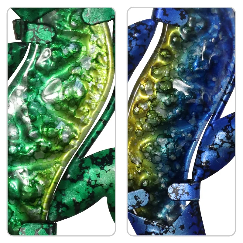 Металлический геккон для украшения стен 2 шт. | Дом и сад