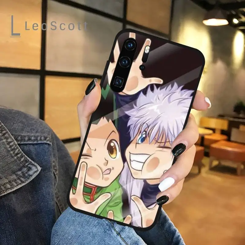 

Anime Hunter X Hunter Killua Zaoldyeck Phone Cases For Huawei honor Mate P 9 10 20 30 40 Pro 10i 7 8 a x Lite nova 5t
