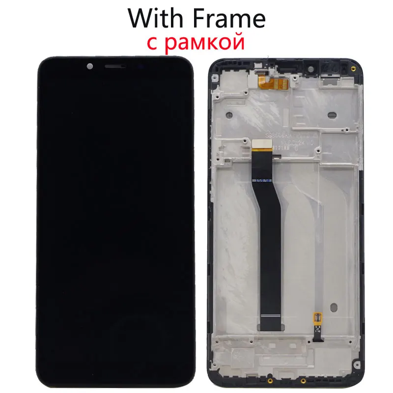 100% протестированный сенсорный экран для Xiaomi Redmi 6 6A ЖК дисплей + в сборе сенсорная