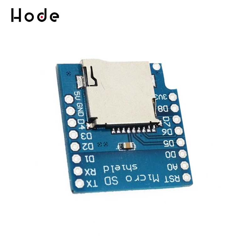 Щит Micro SD для WeMos D1 mini TF Wi Fi ESP8266 Arduino совместимое хранилище SD|Детали и аксессуары