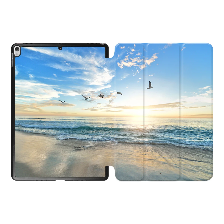 MTT из искусственной кожи чехол для iPad Air 3-го поколения 10,5 дюймов Тонкий флип смарт-чехол для iPad Pro 10,5 чехол для планшета с рисунком - Цвет: IP16